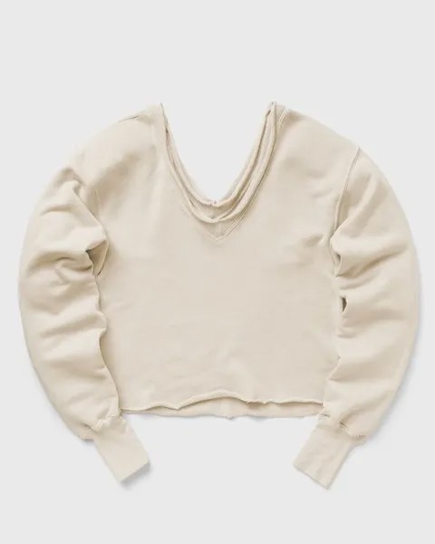 Свитер Les Tien Double V Roll Neck, слоновая кость