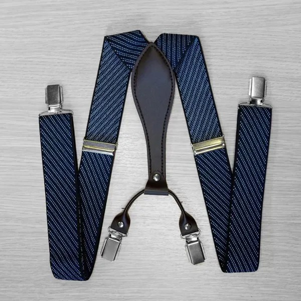 Подтяжки OTOKODESIGN 54402 синие/полоска