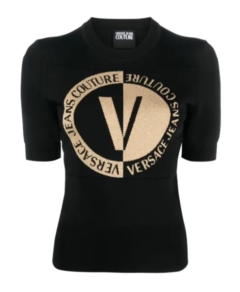 Р Свитер Versace Jeans Couture, черный
