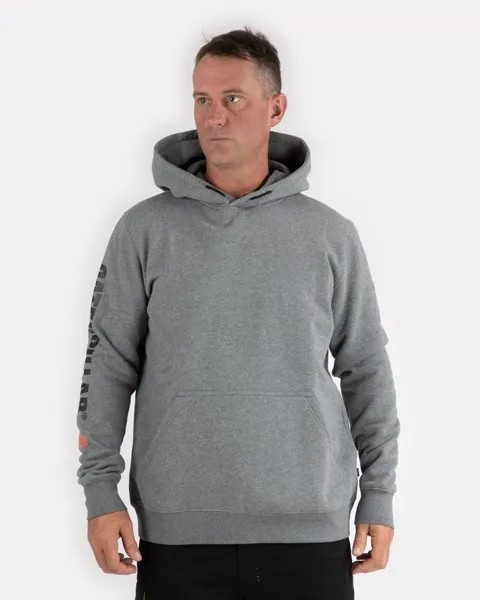 Мужская пуловерная толстовка с капюшоном FR AR CAT, серый