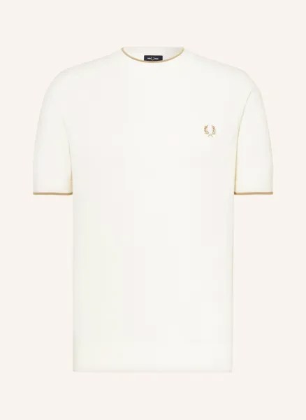 Трикотажная рубашка Fred Perry, экрю