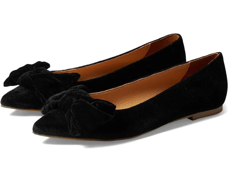 Балетки Jack Rogers Heidi Flat, цвет Black/Black