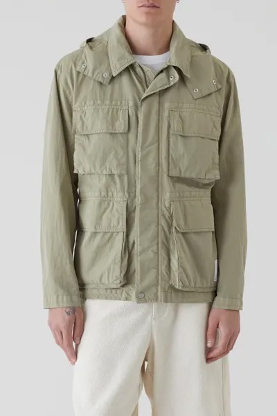 КОРОТКАЯ ПАРКА CLOSED, цвет light moss green