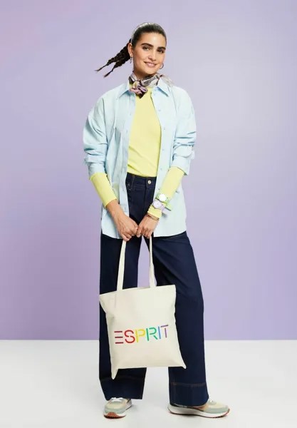 Рубашка с длинным рукавом Esprit, цвет pastel yellow