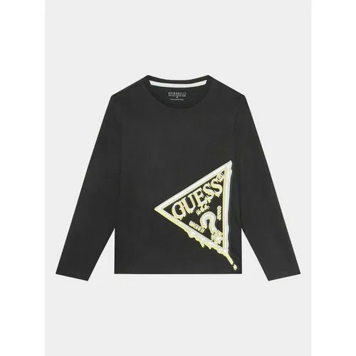 Лонгслив GUESS, размер 7Y [METY], черный
