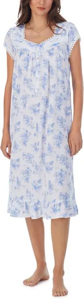 Платье для вальса с короткими рукавами Eileen West, цвет White Ground Floral