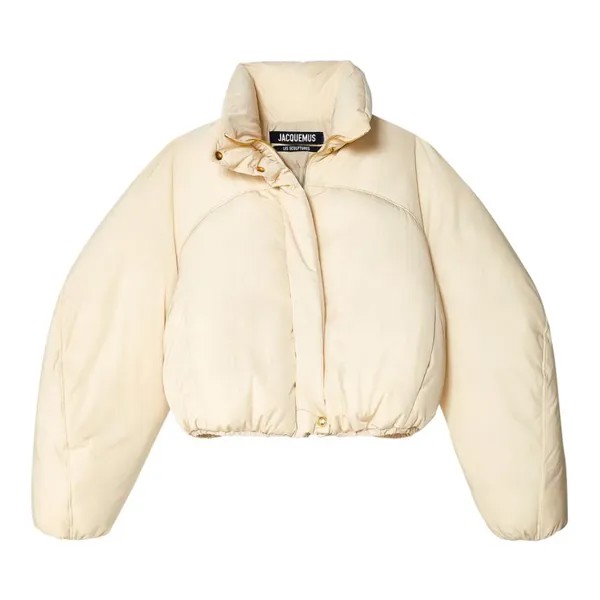 Куртка Jacquemus Caraco Puffer Jacket, белый