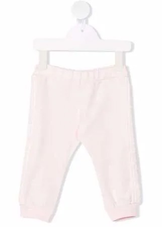 Fendi Kids спортивные брюки с логотипом FF