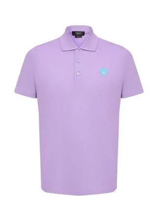 Хлопковое поло Versace