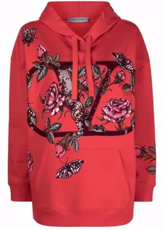 Valentino худи с логотипом VLogo Signature