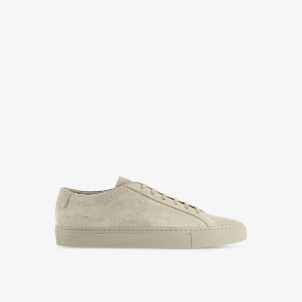 Замшевые низкие кеды achilles low с принтом Common Projects, белый