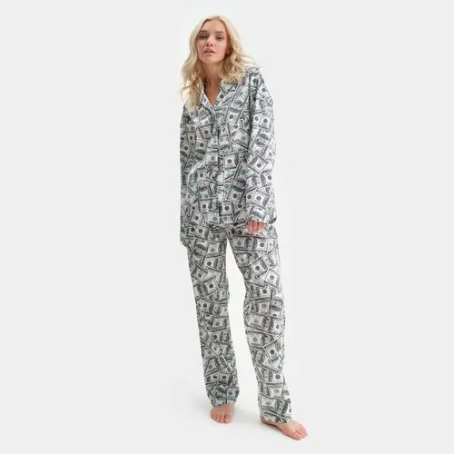 Пижама Kaftan, размер 44, зеленый