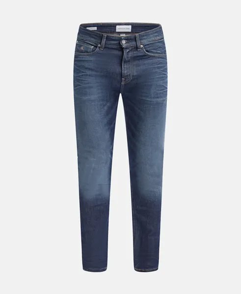 Джинсы узкого кроя Calvin Klein Jeans, темно-синий