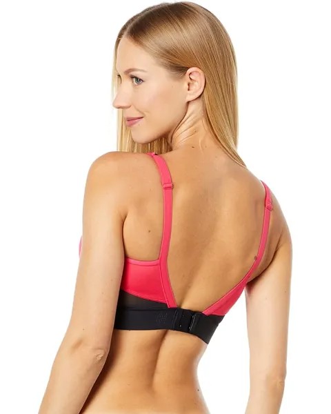 Бюстгальтер Natori Gravity Contour Underwire Sport Bra, цвет Neon Rose/Black