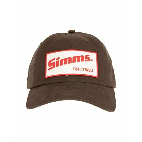 Бейсболка Simms, размер one size, коричневый