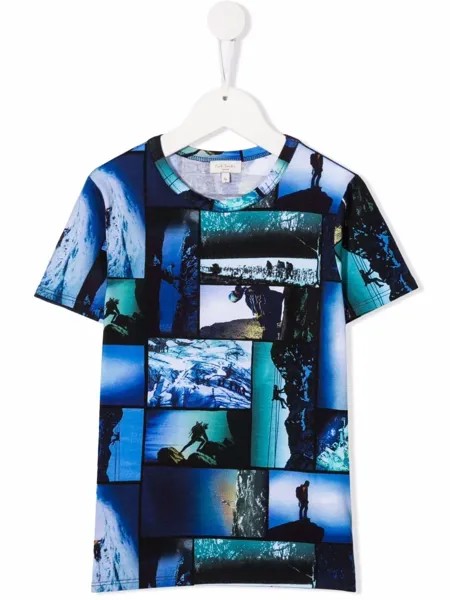 Paul Smith Junior футболка с фотопринтом