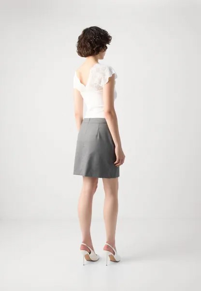 Мини-юбка SKIRT EASY SHAPE SHORT LENGTH Marc O'Polo, серый