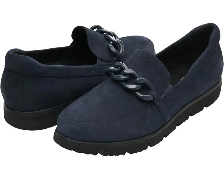 Лоферы Vaneli Jalu, цвет Navy Suede