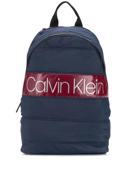 Calvin Klein стеганый рюкзак с логотипом