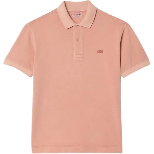 Рубашка поло унисекс розовая Lacoste, розовый