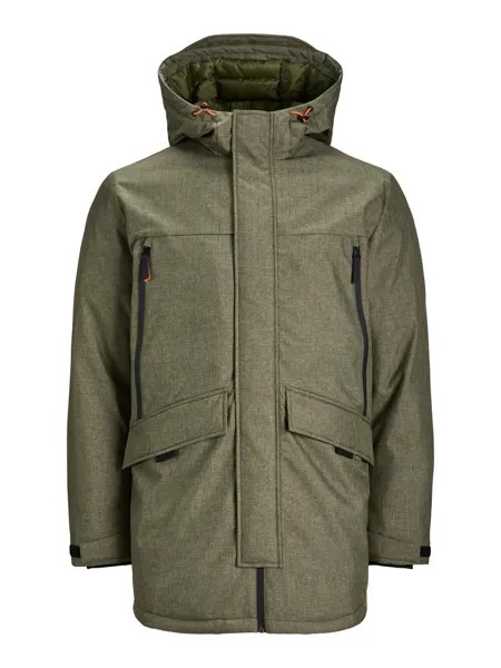 Зимняя парка JACK & JONES, оливковое