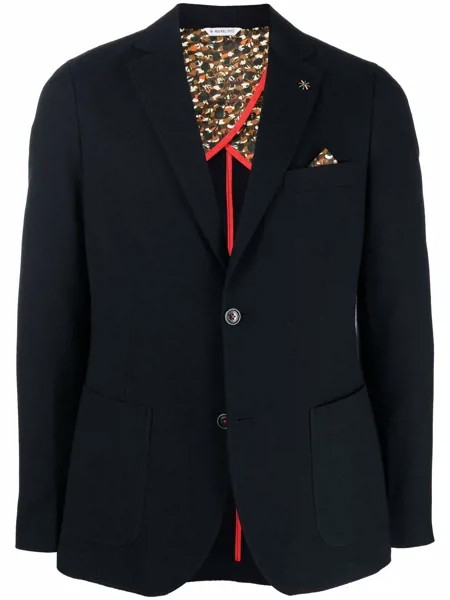 Manuel Ritz фактурный однобортный пиджак