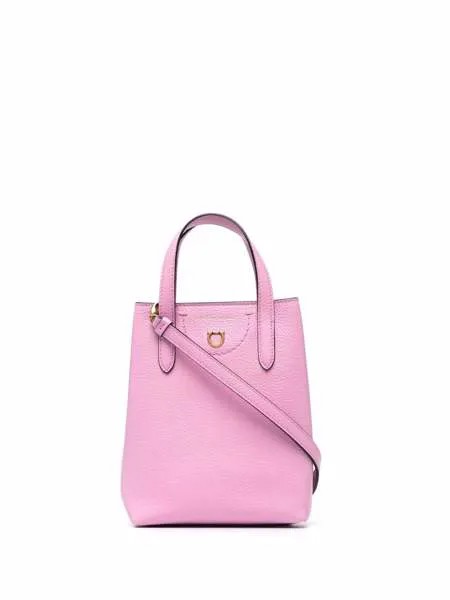 Salvatore Ferragamo мини-сумка с декором Gancini