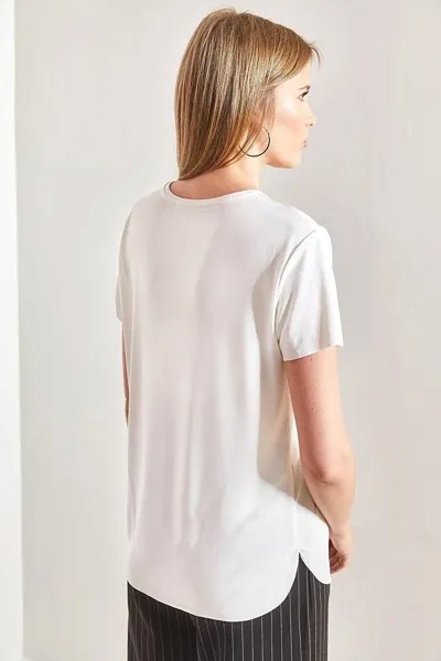 Женская повседневная базовая футболка из модала SHADE