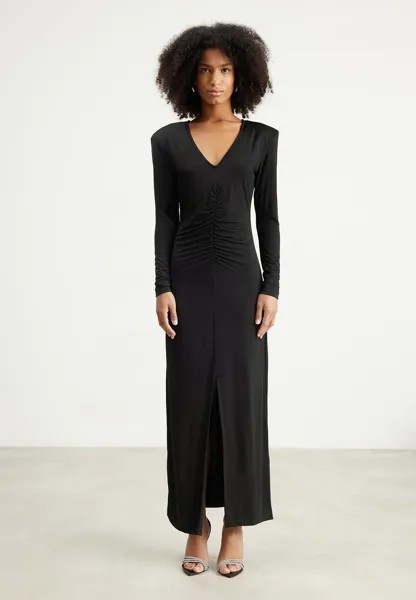 Коктейльное платье / Вечернее платье ODA LONG SLIT DRESS Gestuz, черный