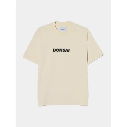 Футболка BONSAI Regular Fit Tee, размер L, бежевый