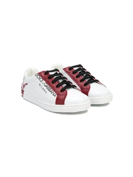 Dolce & Gabbana Kids logo printed sneakers