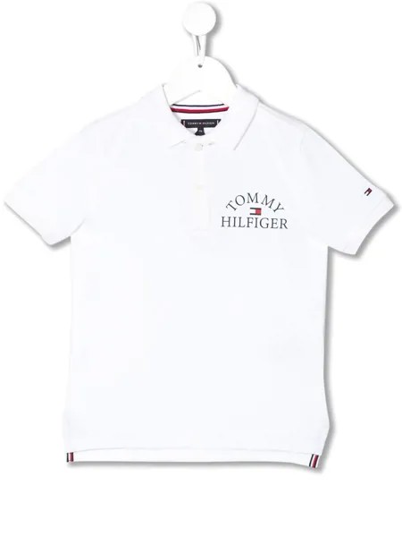 Tommy Hilfiger Junior рубашка поло с логотипом