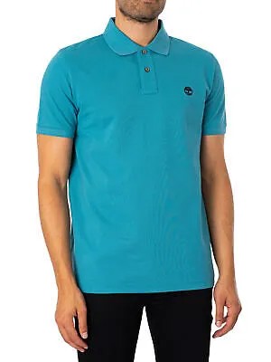 Мужская рубашка-поло Millers Pique Timberland, синяя