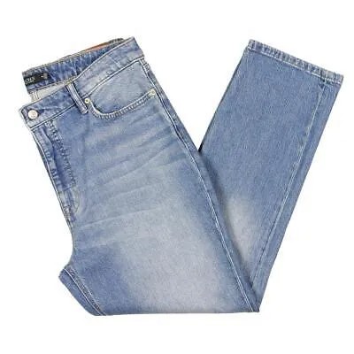 Женские джинсовые джинсы Lauren Ralph Lauren прямого кроя с высокой посадкой BHFO 2241
