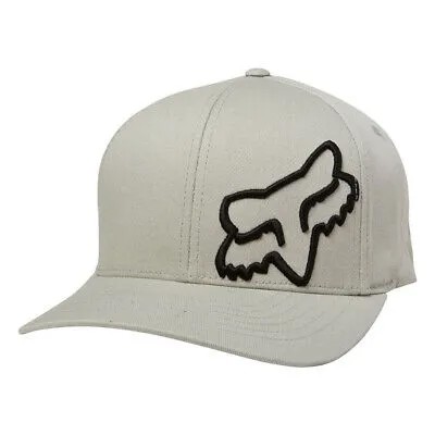 Fox Head Racing Flex 45 FlexFit Hat (стальной серый) Мужская эластичная кепка с изогнутыми краями