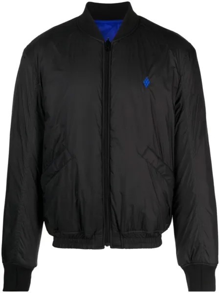 Marcelo Burlon County of Milan двусторонний бомбер с логотипом, черный