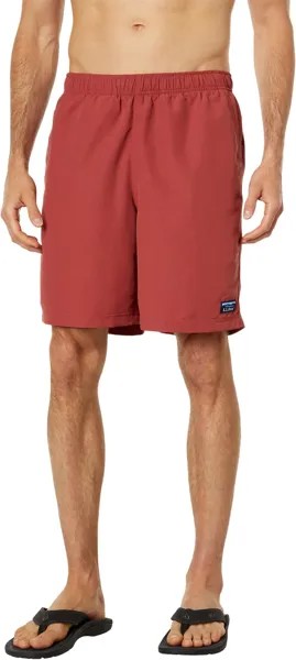 Классические спортивные шорты из бифлекса 8 дюймов L.L.Bean, цвет Antique Red