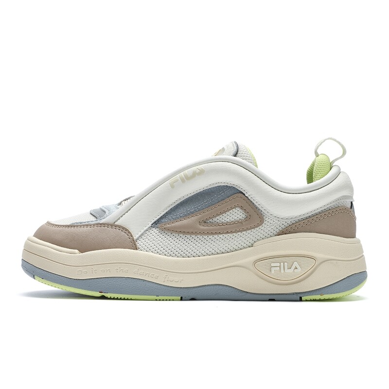 Кроссовки FILA Skateboarding Shoes Women's Low-top White/Brown, коричневый