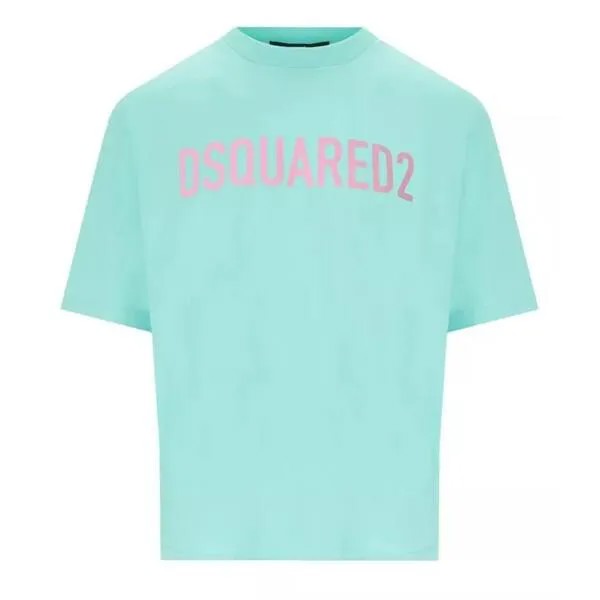 Футболка loose fit t-shirt Dsquared2, зеленый