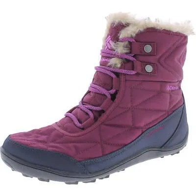 Женские зимние ботинки Columbia Minx Shorty III фиолетового цвета 6, средние (B,M) BHFO 5169