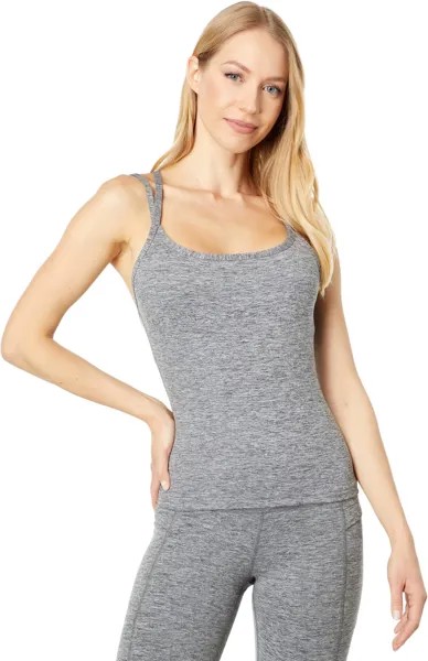 Пуловер THRIVE SOCIETE Long Double Strap Cami, серый