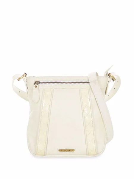 Burberry Pre-Owned сумка на плечо с декоративной строчкой