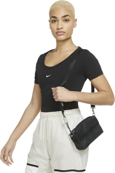 Сумка женская Nike W NSW FUTURA LUXE CROSSBODY черный, 20x 5x13 см