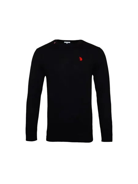 Пуловер U.S. Polo Assn., черный