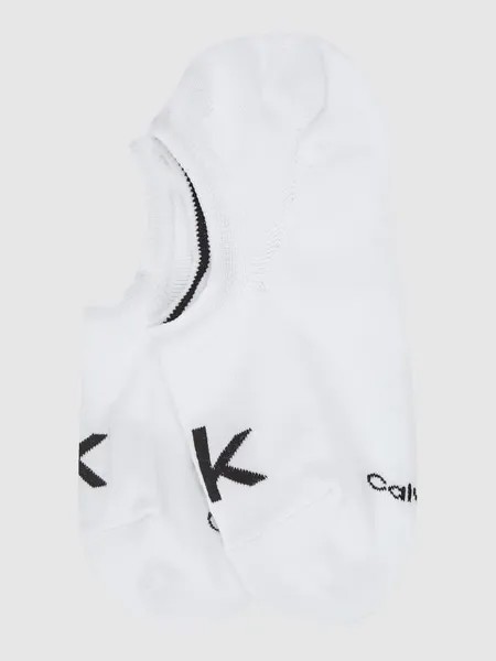 Носки с вышивкой логотипа Calvin Klein, белый