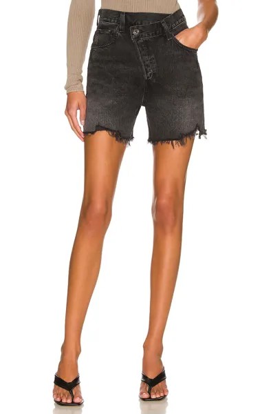 Шорты AGOLDE Criss Cross Short, цвет Hitchhike