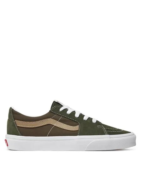 Кроссовки из ткани Vans, зеленый