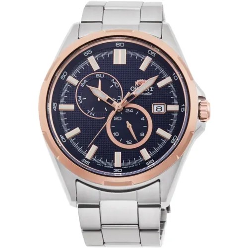 Наручные часы ORIENT RA-AK0601L10A, серебряный, синий