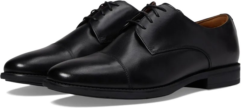 Оксфорды Santucci Cap Toe Oxford Florsheim, черный