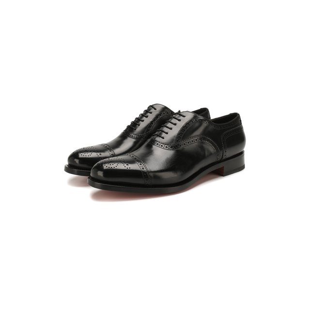 Кожаные оксфорды Santoni